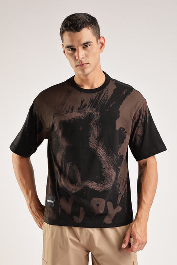 BlackOut Black Oversized T Shirt