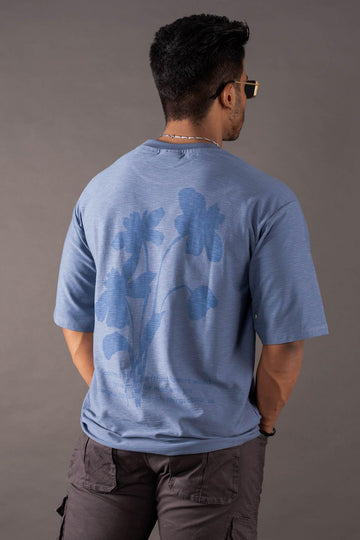 Blue Jacquard T-Shirt