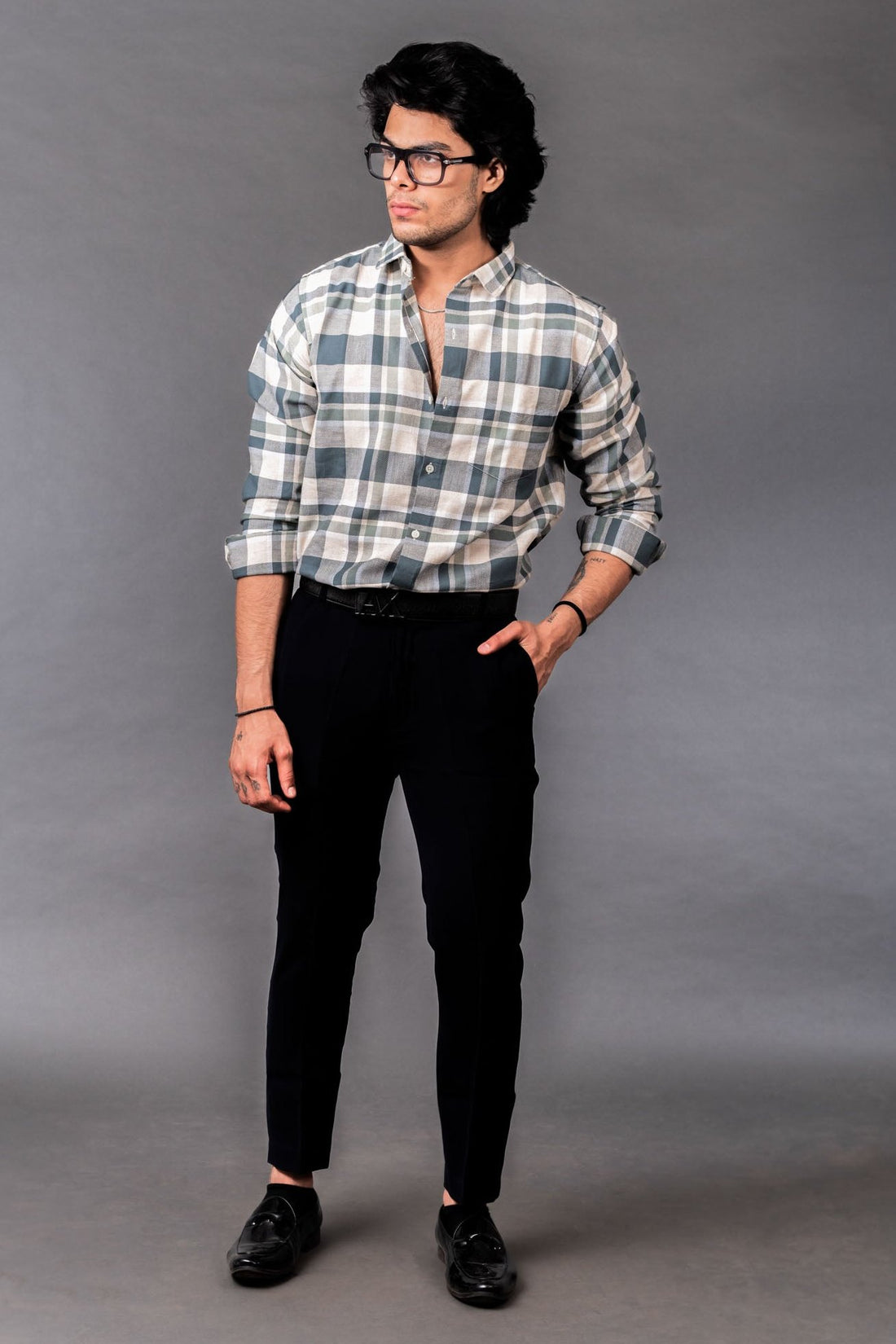 Breezy Blue Checks Shirt