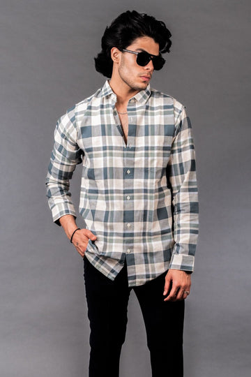 Breezy Blue Checks Shirt
