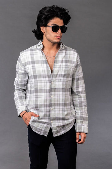 Tartan Grid Green Checks Shirt