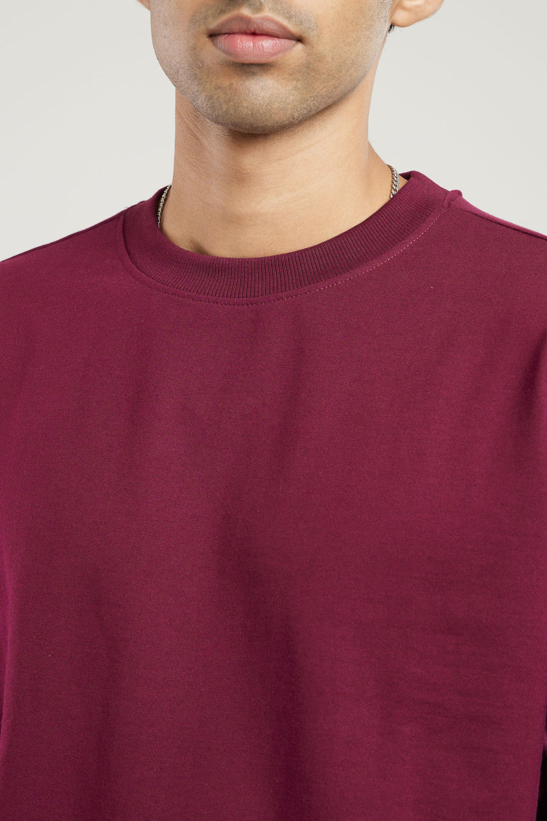 Wine Solid Sweatshirt