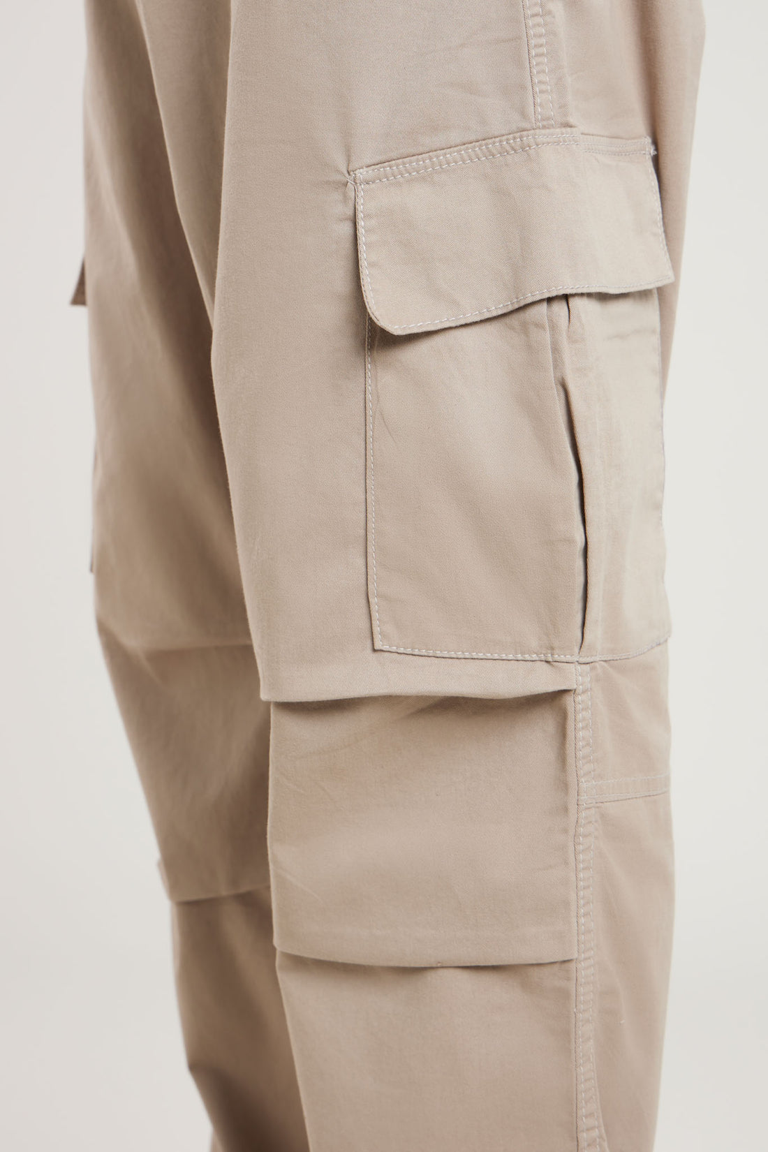 Regular Fit Tan Cargo