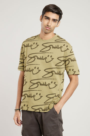 Forest All Over Print Oversized T Shirt