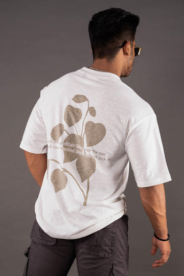 White Jacquard T-Shirt