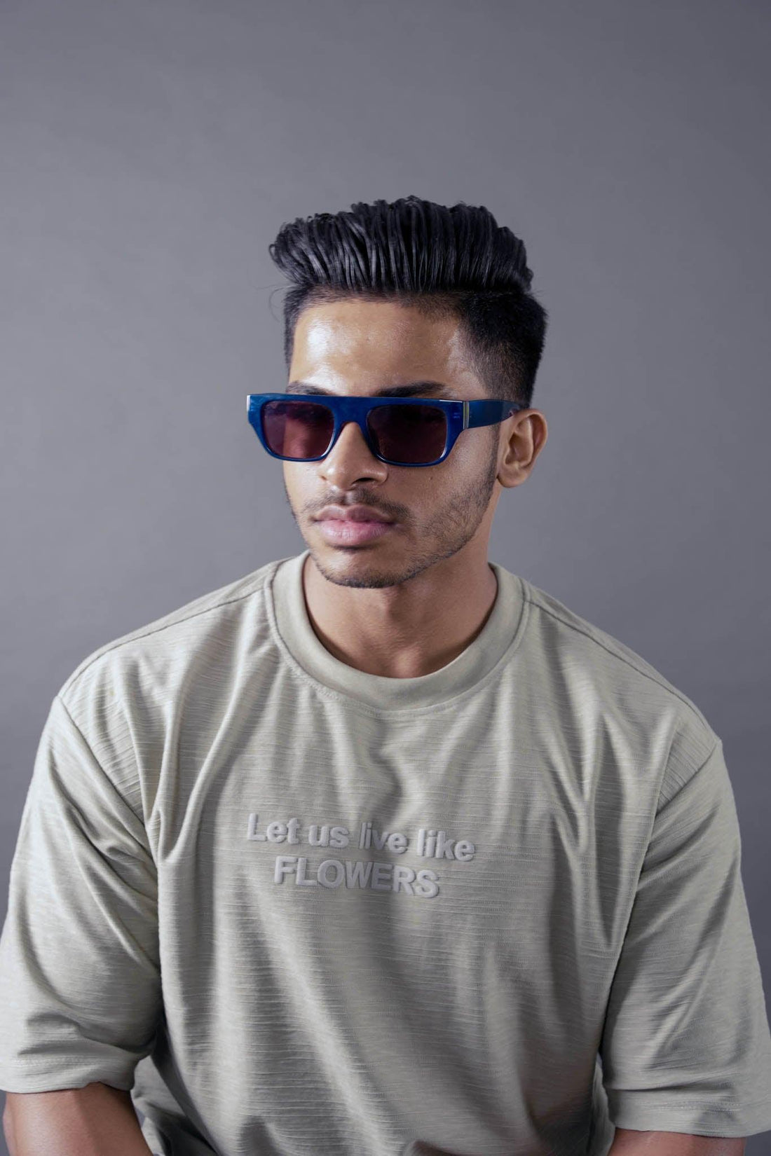 Mint Green Jacquard T-Shirt