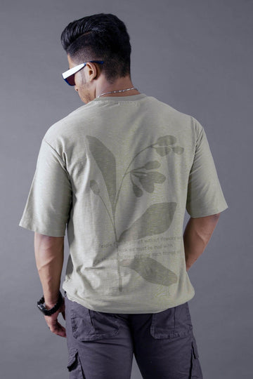 Mint Green Jacquard T-Shirt